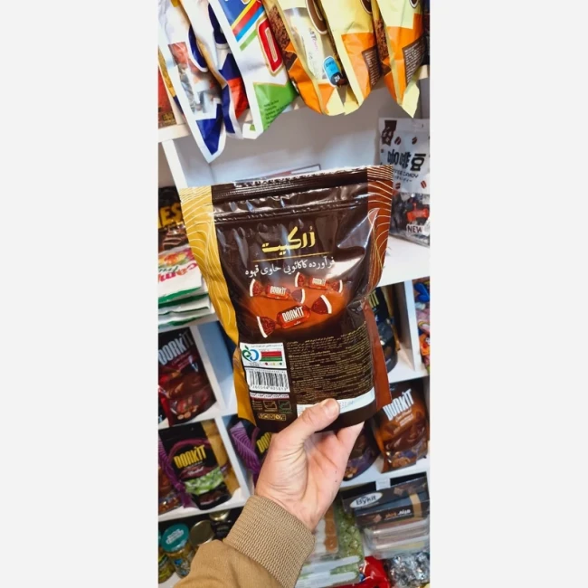 شکلات قهوه با پودر قهوه دورکیت 100 گرم