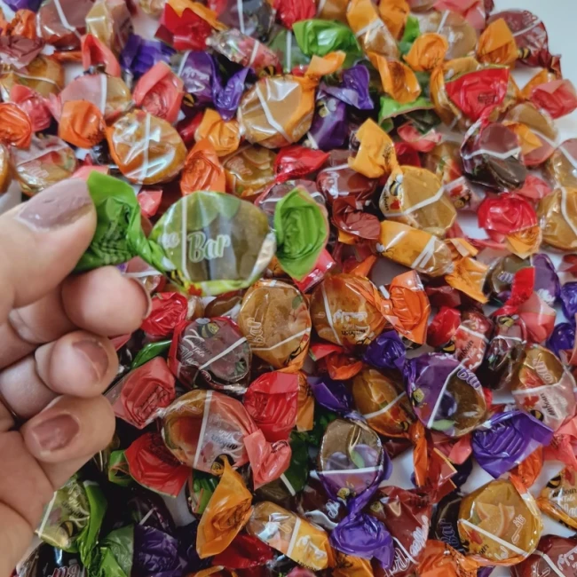 تافی ترش 100 گرمی