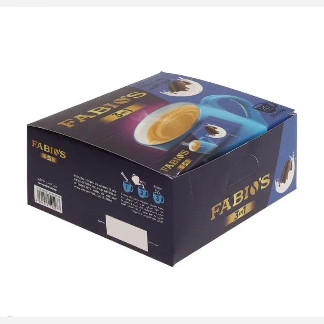 کافی میکس 3 در1 فابیوس جعبه 20 عددی