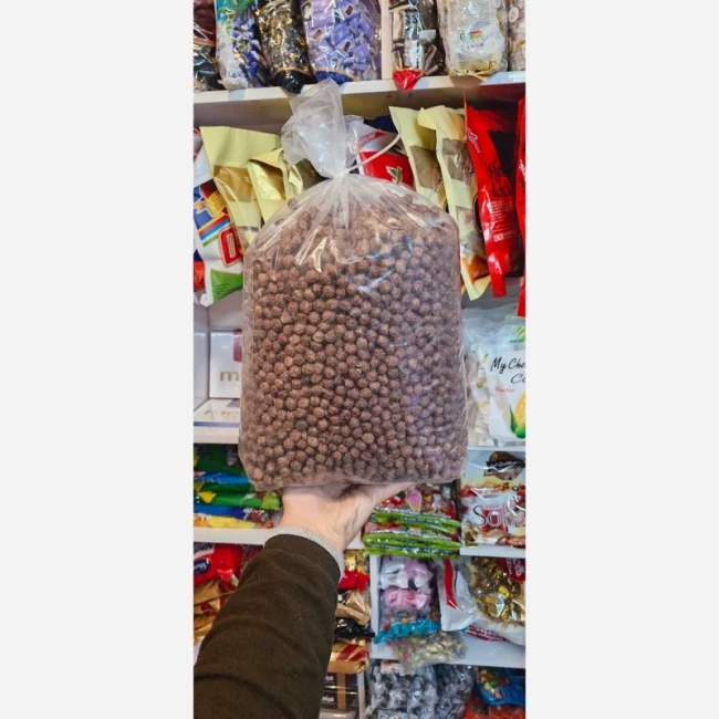 کورن فلکس یا غلات صبحانه توپی یک کیلویی