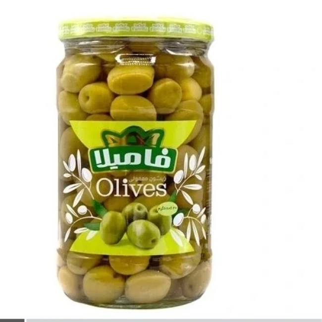 زیتون شور فامیلا 680 گرم
