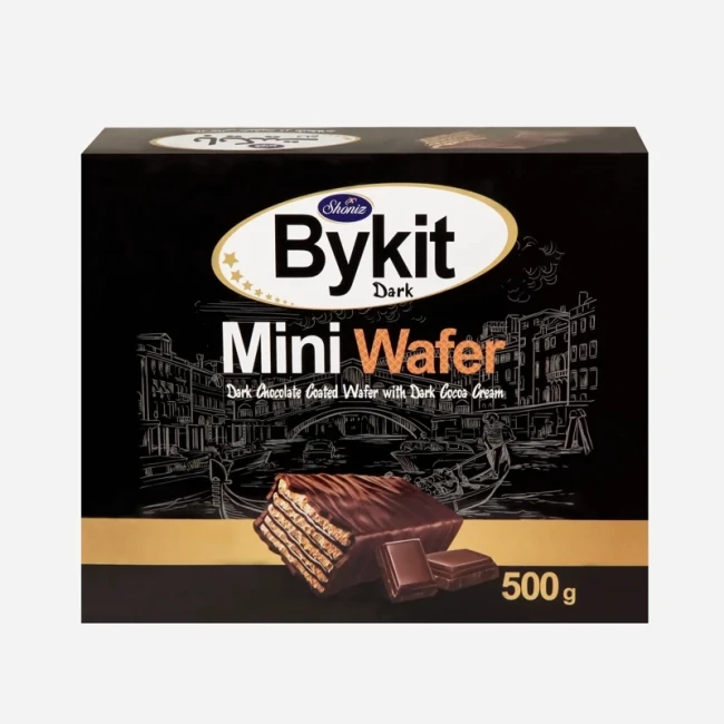 شکلات ویفر مینی بایکیت تلخ شونیز 500 گرم
