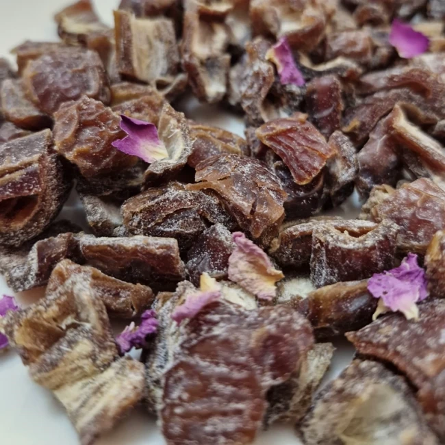 چیپس خرما پیارم طعم گل محمدی 500 گرم