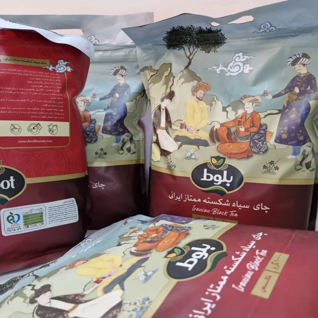 چای سیاه شکسته ممتاز ایرانی بلوط یک کیلویی