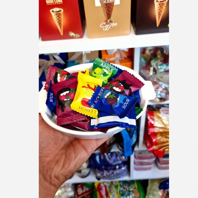 پاستیل ژله ای ترش پذیرایی سور 250 گرم