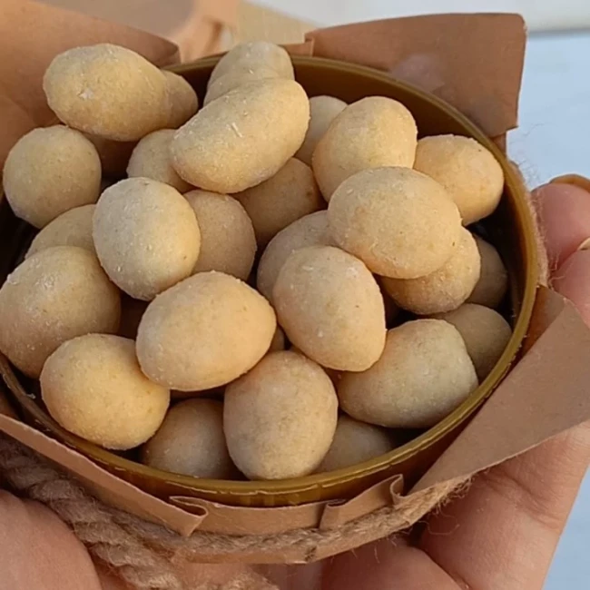 بادام زمینی روکش دار طعم سرکه 500 گرم