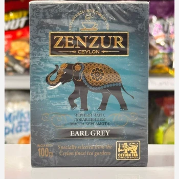 چای سریلانکایی zenzur زنزور با طعم ارل گری 100 گرم