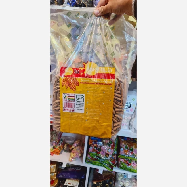 فینگر بار با مغز شکلاتی 500 گرم