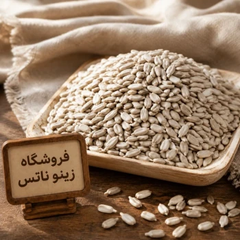 مغز تخمه آفتابگردان خام 300 گرمی