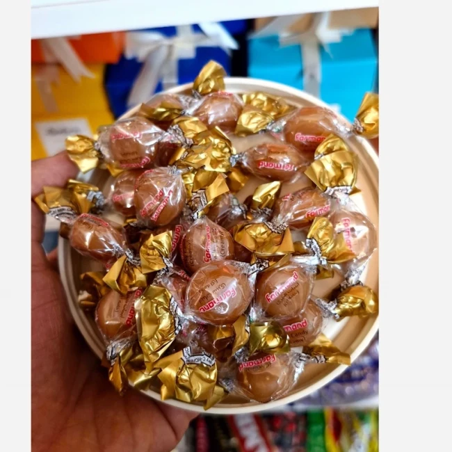 آبنبات شیری کاراملی فرمند 100 گرم