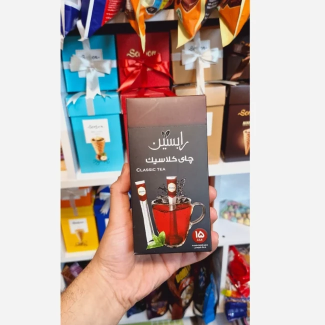 چای سیاه ساشه ای کلاسیک رابسین 15 عددی