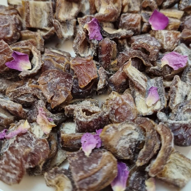 چیپس خرما پیارم طعم گل محمدی دو کیلویی