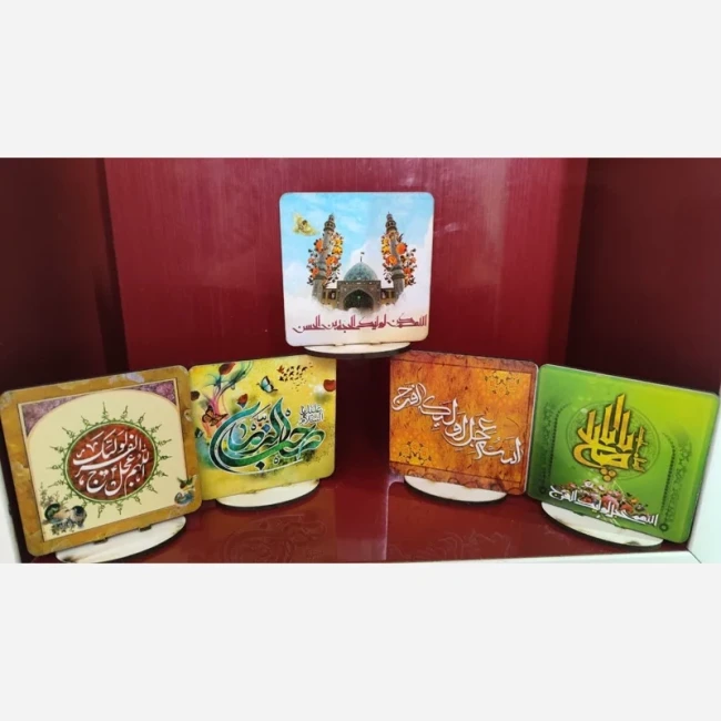 استند طرح مهدوی رومیزی مناسب جشن نیمه شعبان میلاد امام زمان ع