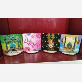 استند طرح مهدوی رومیزی مناسب جشن نیمه شعبان میلاد امام زمان ع