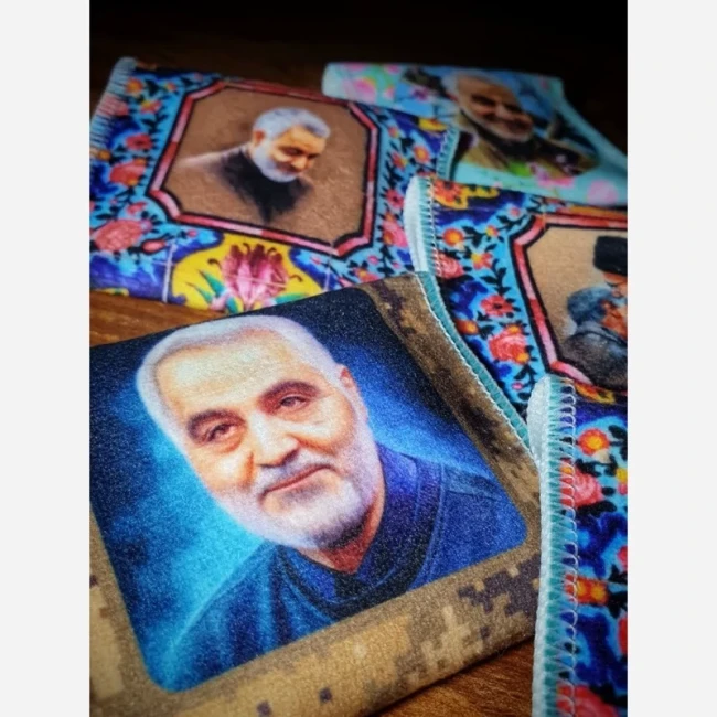 جامهری طرح شهدا جنس مخمل مناسب هدیه هفته دفاع مقدس یادواره شهدا راهیان نور 