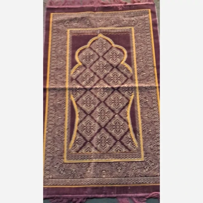 سجاده مخمل نماز عرض 60 مناسب منزل و مساجد