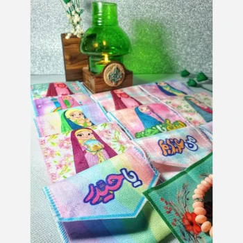 جامهری طرح علوی کودکانه  جنس مخمل میلاد امام علی ع روز پدر بهترین پدر مناسب جشن غدیر  