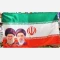 پرچم سردری طرح ایران جنس فلامنت اندازه 120 در 70 سانت مناسب نصب درب منزل مکان های عمومی 