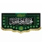 پرچم کتیبه طرح آجرک الله یا صاحب الزمان اندازه 150 در 70 سانت مناسب نصب در منازل شهادت ائمه اطهار محرم و صفر مشهور دو
