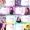 برچسب اسم و فامیل دفتر و کتاب مذهبی به صورت برگه ی 10 عددی شهدا جنگ دخترانه و پسرانه شهید حاج قاسم سلیمانی شهید رئیسی