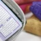قرآن نیم لقمه ای کیفی صفحه رنگی اندازه 6 در 4 سانت قرآن کوچک زیپدار 