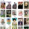 دفترچه  پک 25 عددی طرح مذهبی شهدایی اندازه 12 در 8 سانت هدایای فرهنگی جشن عبادت دخترانه و پسرانه سفارش دفتر 