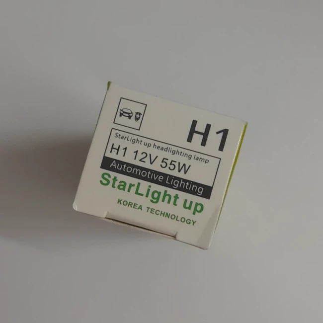 لامپ H1 مدل استار لایت 55 ولت ( star lightup)