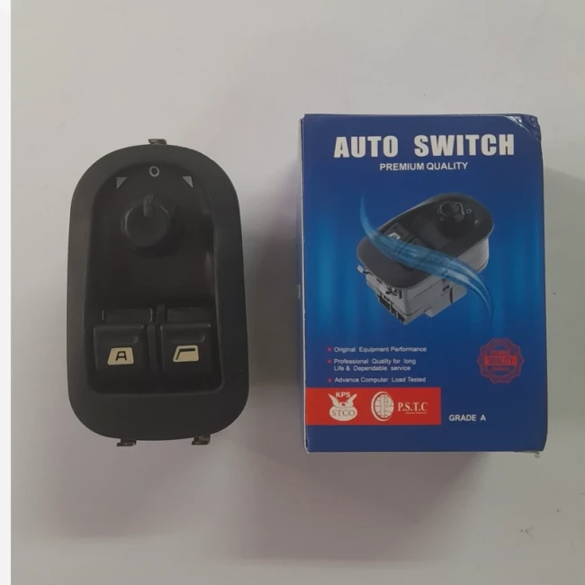 کلید شیشه بالابر پژو 206 تیپ 5