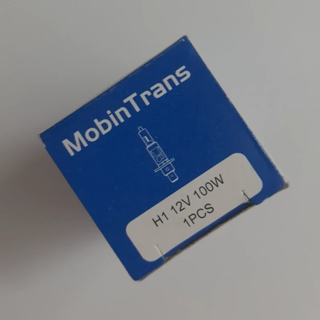 لامپ خودرو  H1  مدل مبین ترن 100 ولت  ( MOBIN TRANS)