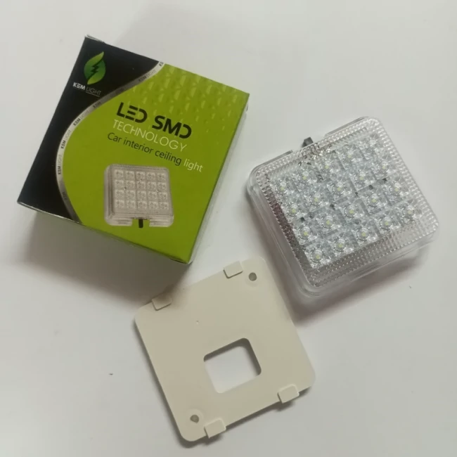 چراغ سقف کامل پراید با کلید SMD
