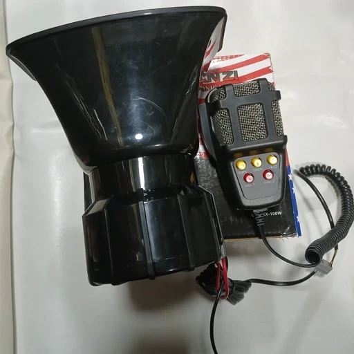 آژیر میکروفن دار 5 صدا پرداخت به صورت پسکرایه ارسال توسط تیپاکس شماره کارت جهت پرداخت هزینه ارسال.