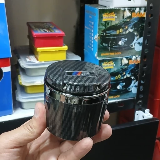 جاسیگاری کربن چراغدار  طرح M