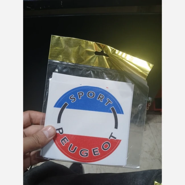 برچسب در باک بنزین 206 
