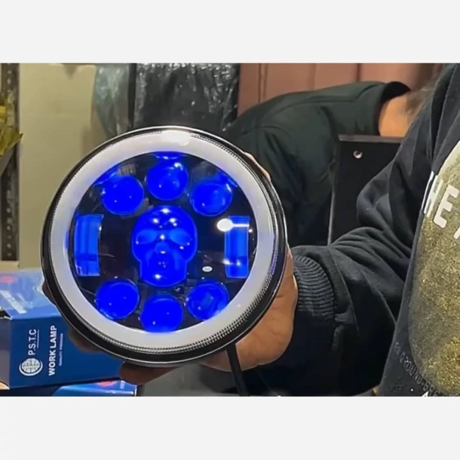 چراغ جلو نیسان اسکلت نئون دار راهنمادار پک دو عددی