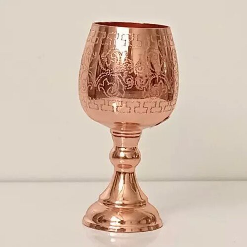 گلاسه مسی سایز 2 طرح دار نانو شده