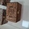 صندوق چوبي کنده کاری دست ساز