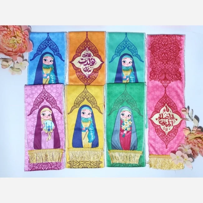 شال مخمل علوی کودکانه شال گردن بچگانه هدیه دانش آموزی هدیه بچگانه جایزه پسرانه جایزه دخترانه 