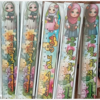 خط کش دخترانه ،خطکش دخترانه ،خطکش چوبی هدیه ای مناسب برای بچه ها جایزه دخترانه مذهبی هدیه دخترانه خطکش مهدوی خطکش قرآنی
