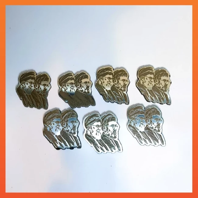 برچسب گوشی استیکر ابرمرد ایران استیکر برچسبی رهبر شهید استیکر پشت گوشی ایران استیکر موبایل رهبر جدید برچسب