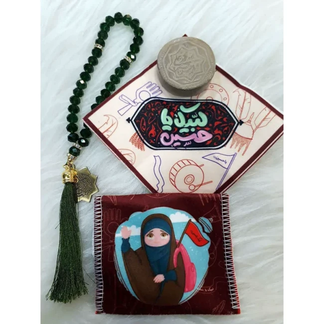 جانماز دخترانه جانماز محرمی جانماز مخمل دوتیکه گیفت محرمی گیفت امام حسینی گیفت دخترانه مذهبی گیفت مذهبی امام حسینی 