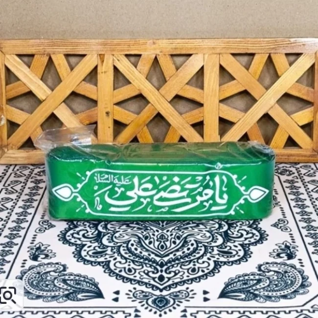 سربند مخمل سربند بچگانه هدیه مذهبی هدیه مواکب و مساجد سربند مخمل کشی سربند کشی سربند مهدوی سربند امام حسینی گیفت مذهبی