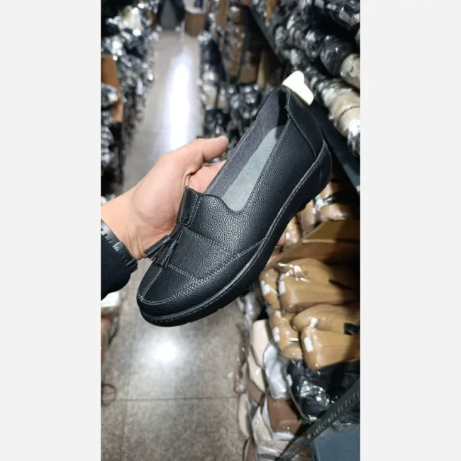 کفش طبی زنانه مشکی رنگ 
