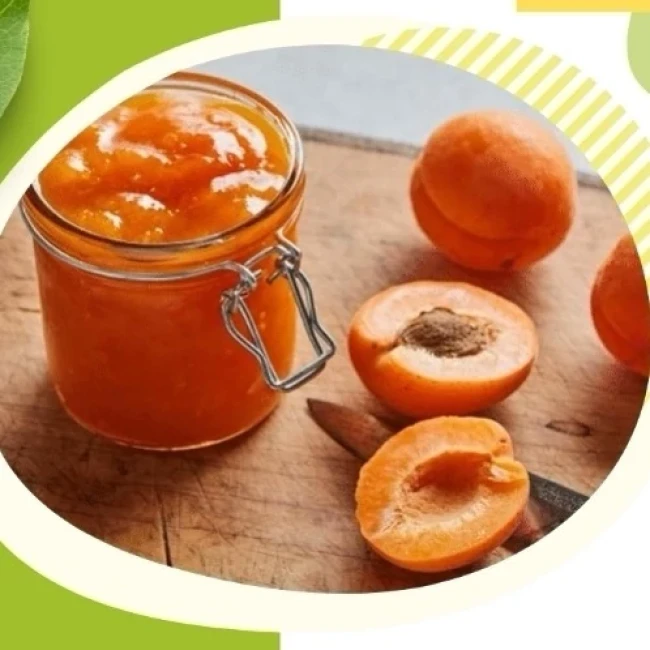 مربا زرد آلو  برند خوشاب وزن 290گرم