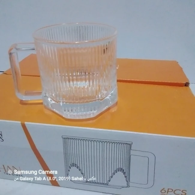 لیوان چای زنجان گلس مدل کیهان 