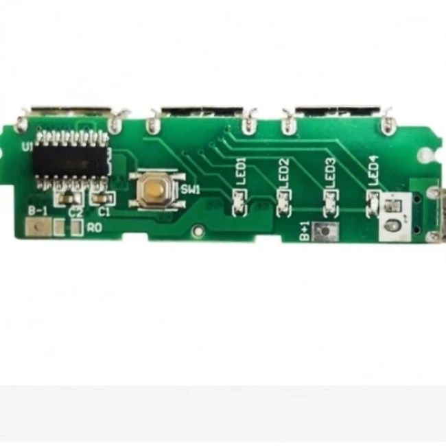ماژول پاور بانک با 3 خروجی USB 