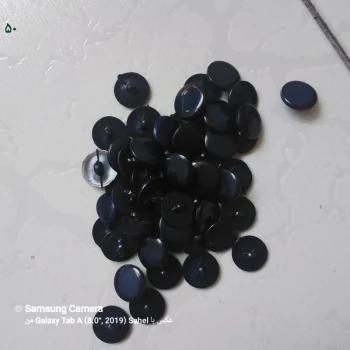 دکمه سایز کوچک رنگ سرمه ای پک50تایی