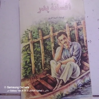 کتاب افسانه پدر نوشته امینه افروز 