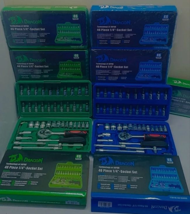 جعبه بکس46عددی برندDRAGON اصل