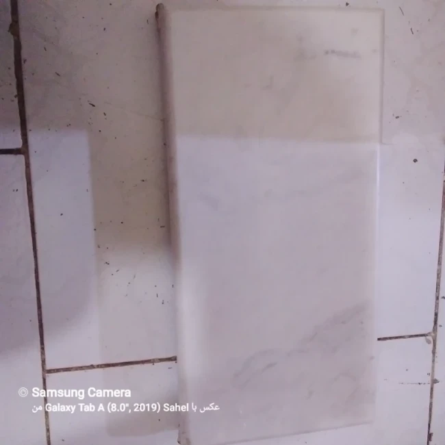 سینی سنگ مرمر با پایه های طلایی