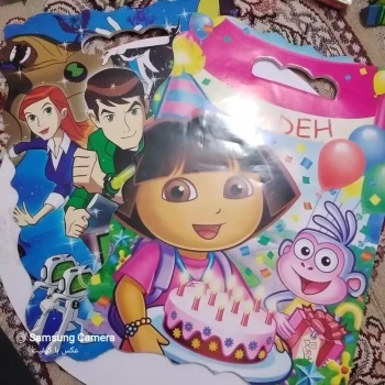 پک دوعددی دفتر نقاشی طرح دار 